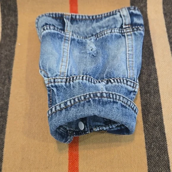 Classic Blue Denim Pet Jackset Size S NWOT - Picture 5 of 5